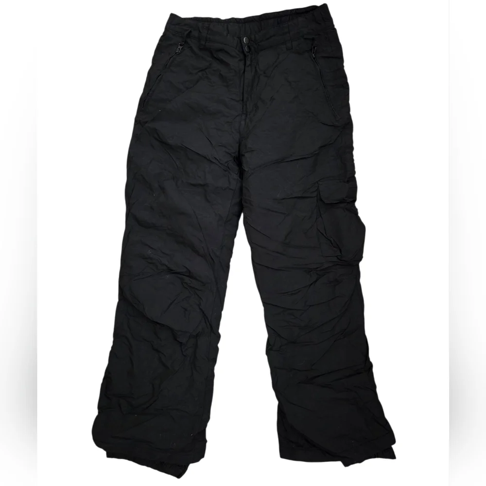 SPORT ESSENTIALS Women’s Black Cargo Ski Pants Durable Snow Snowboard Size M - Picture 3 of 8